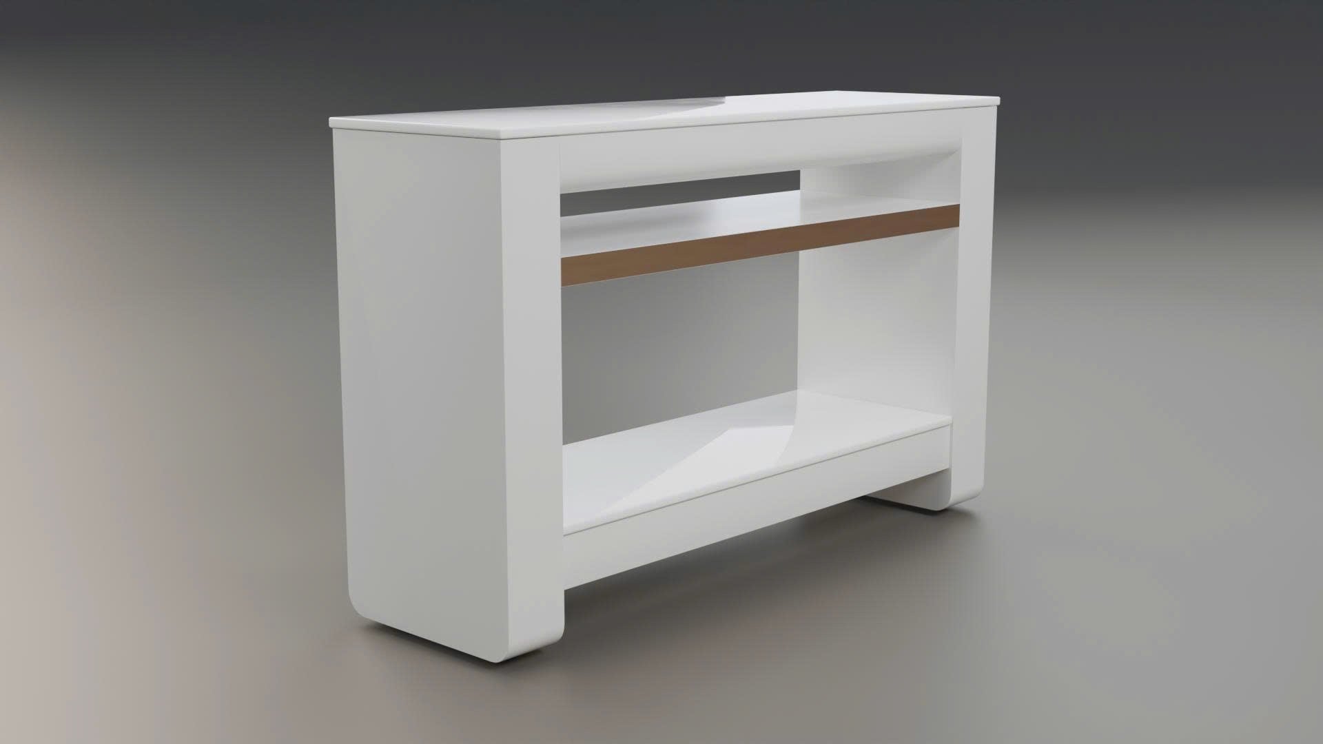 Essential Series - White & Gold Trim UV Nail Light Dryer – Professional Rectangular Design